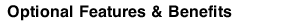 Optional feature & Benefits